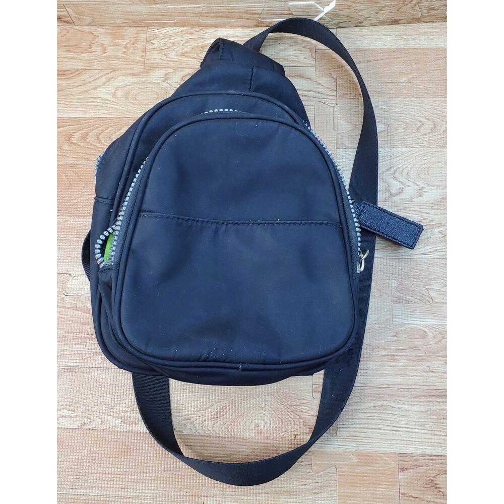 Like Dreams Black Mini Crossbody Backpack Daypack Travelbag